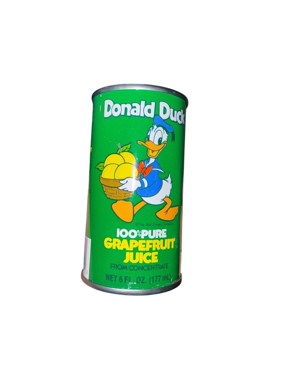 vintage Donald Duck 100% Pure Grapefruit Juice